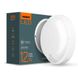 LED світильник з датчиком ІК IP54 круглий VIDEX 12W 5000K сенсорний білий 50614 фото 1