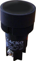 Кнопка Старт АсКО ХВ2-ЕА125 чорна Модульна N/O+N/C 18927 фото