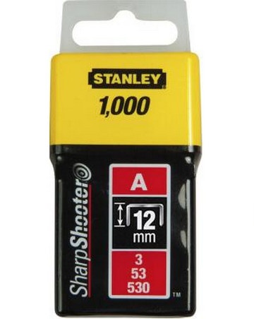 Скоби 12мм (Stanley 1-TRA208T) упаковка 1000 шт 20900 фото