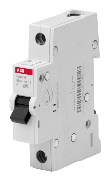 Автоматичний вимикач ABB BMS411 10A 1p C арт:2CDS641041R0104 39552 фото