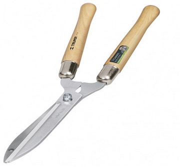 Ножиці садові Truper- TВ-19 для живої огорожі, для двох рук, деревяні ручки, 17дюйм в 33981 фото