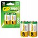 Батарейка GP SUPER ALKALINE 1.5V 14A-U2, LR14,C 37252 фото 1