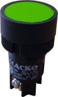 Кнопка Старт АсКО ХВ2-ЕА135 зелена Модульна N/O+N/C 20429 фото