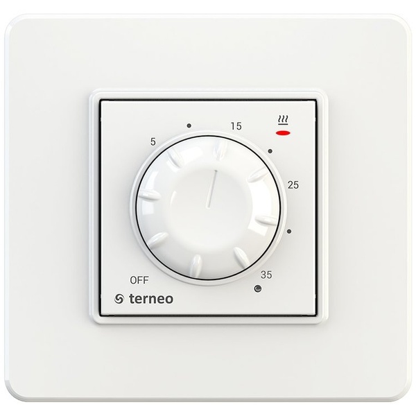 Терморегулятор terneo rol, білий 31611 фото