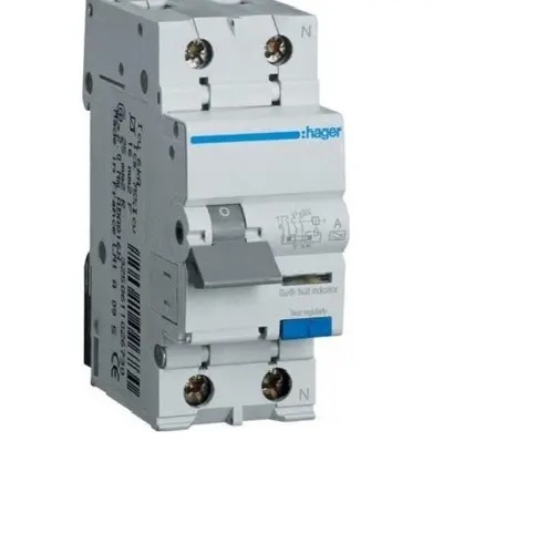 Диференційний автоматичний вимикачичний вимикач Hager AD970J 1+N, 20A, 30 mA, С, 6,0 КА, A, 2м 33677 фото