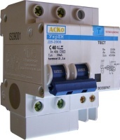 Диференційний автоматичний вимикач АсКО-ДВ-2006 40А 2р 30мм 16067 фото