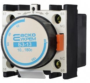 Блок задержки БЗ-13 АсКО LA3-DR4 10-180 cекунды выключення 05968 фото