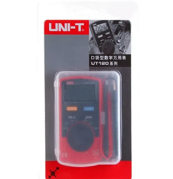 Мультиметр UNI-T UT120А кишеньковий 48160 фото