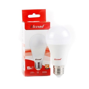 Лампа Lezard світлодіодна LED GLOB A60 15W 4200 E27 44396 фото
