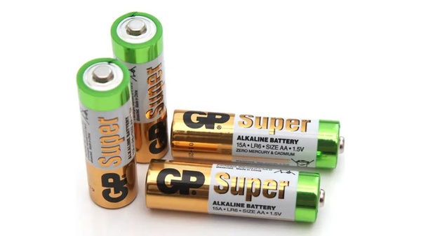 Батарейка GP SUPER ALKALINE 1.5V 15A-S2 лужна, LR6, AA 35457 фото
