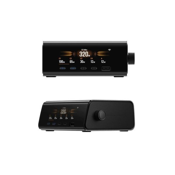 Настільний зарядний пристрій EcoFlow Rapid Pro 320Вт EF-STATION320W-EU фото