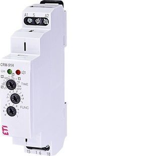 Реле времени ETI CRM-91H 230V 1x16A AC1 2470070 28799 фото