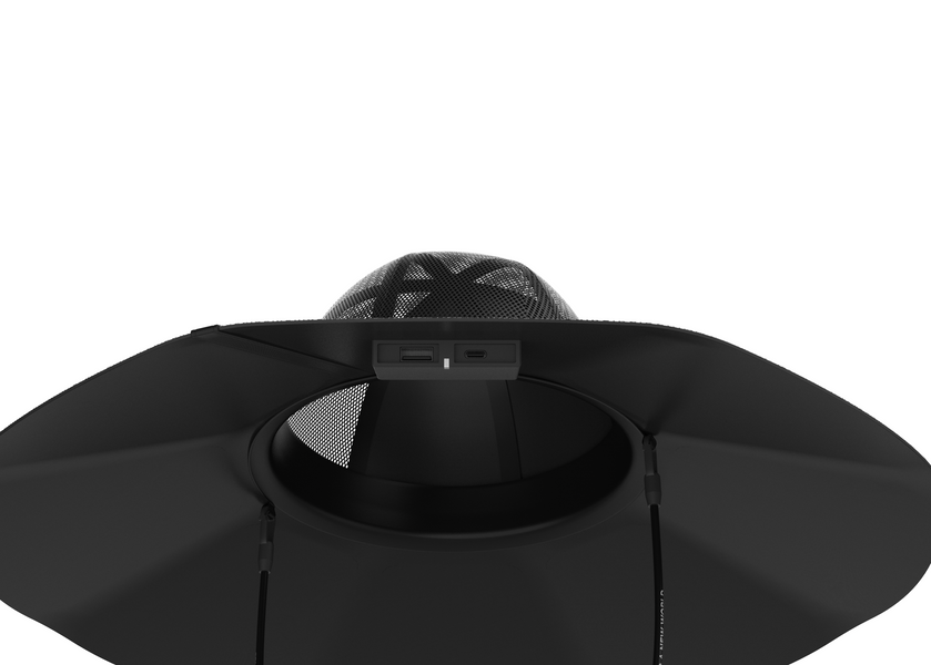 Сонячний капелюх EcoFlow Solar Hat 12W - Чорна EFPowerHat-L-XL фото