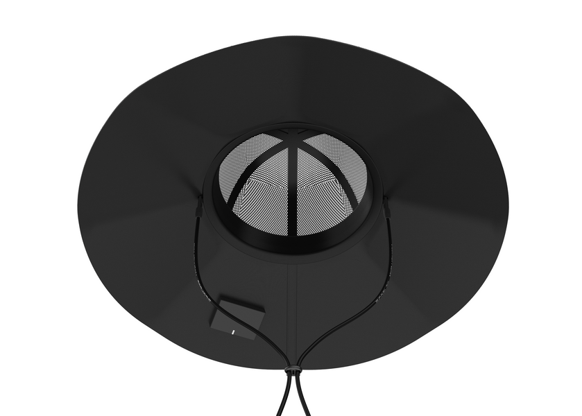 Сонячний капелюх EcoFlow Solar Hat 12W - Чорна EFPowerHat-L-XL фото