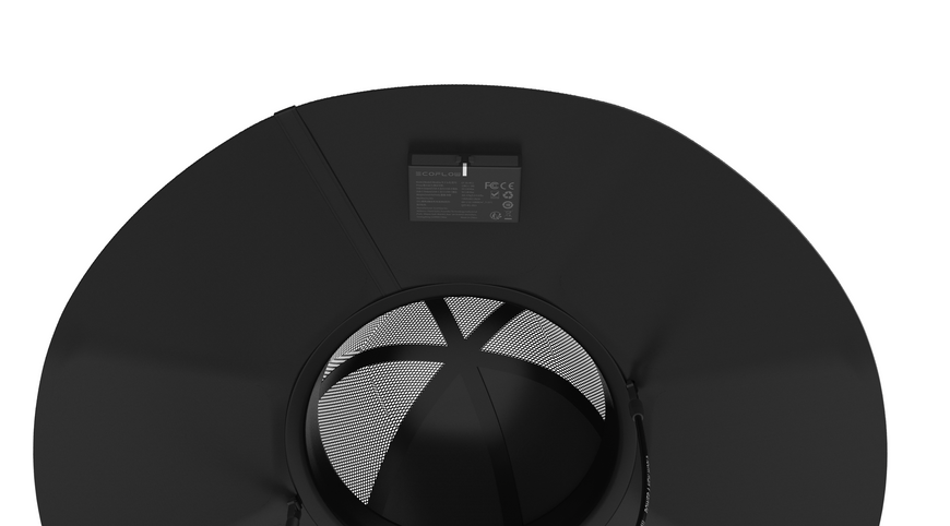 Сонячний капелюх EcoFlow Solar Hat 12W - Чорна EFPowerHat-L-XL фото