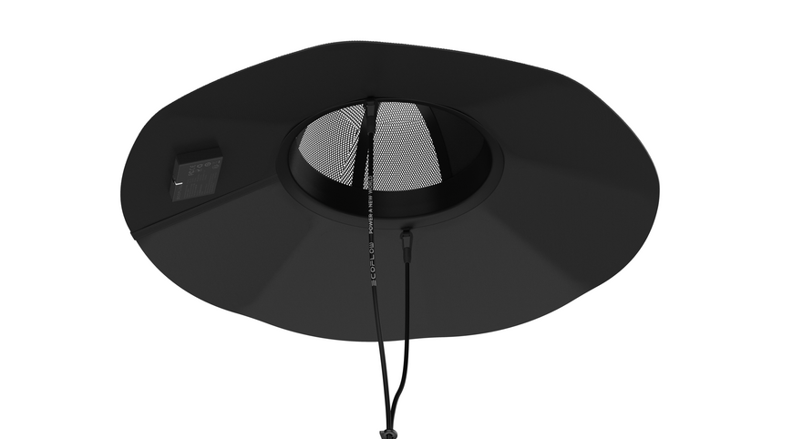 Сонячний капелюх EcoFlow Solar Hat 12W - Чорна EFPowerHat-L-XL фото