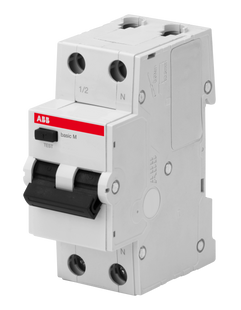 Дифавтомат ABB BMR415 10A 2p C 30mA 39599 фото