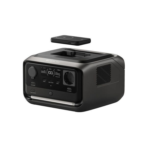 Зарядна станція EcoFlow RIVER 3 Plus Wireless EFRIVER3PLUS-W-EU-CBOX фото