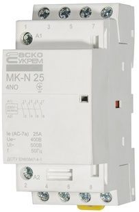Контактор АсКО м 2-4p 4-м д. 25А кат.220В 49274 фото