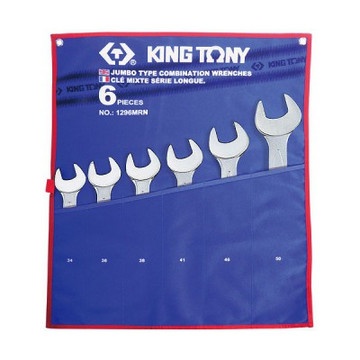Набір ком нованих ключів King Tony 12112MRN 12 ед. 8-24м з тріщіткою 40448 фото