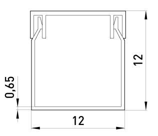 Короб E-Next 12х12 38006 фото
