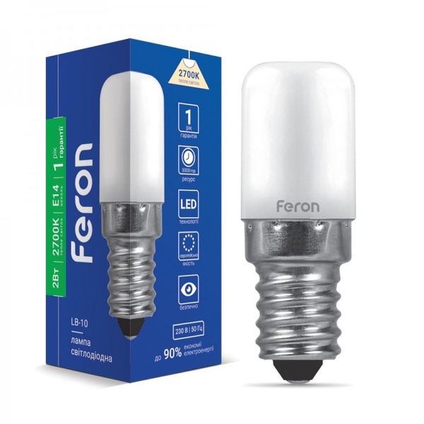 Лампа Feron LED LB-10 T26 230V 2W 160Lm E14 2700K 29096 фото