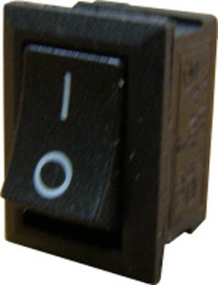 Переключатель приборный (KCD1-101 B/B) чорний1-клавишный 2-позиционный 05641 фото