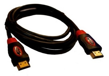 Шнур-подовжувач HDMI 2м d6м Gold 26547 фото