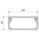 Короб Kopos LHD 40x20 темное дерево 42740 фото 2