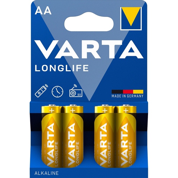 Батарейка Varta AA Longlife LR6 48866 фото