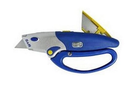 Нож (S&R-431204175) 175мм металл-резина с дугой для защиты пальцев 27739 фото