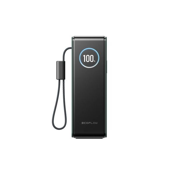 Павербанк EcoFlow RAPID Power Bank з кабелями 25000mAh зелений EF-RAPID25K100W-G-EU фото