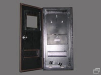 Корпус 3-фазный счетчик на 6 модулей внутренней установки с замком 10137 фото