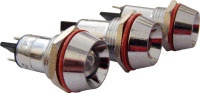 Светосигнальная арматура АсКО AD22C-16 24V светодиодная красная металлический корпус АС 12946 фото