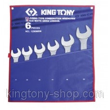 Набір ком нованих ключів King Tony 1296MRN 6од. 34-50мм 37104 фото