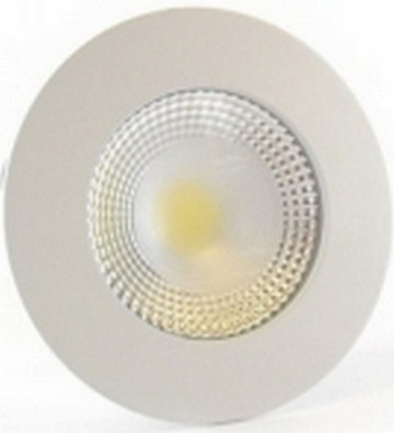 Світлодіодний світильник (COB 452/2) 10W Warm White круглий 25811 фото