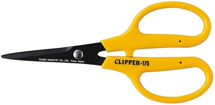 Ножиці універсальні, з фторопластовим покриттям, TAJIMA CLIPPER CPG175, 175мм 43983 фото