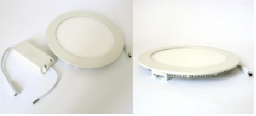 Светодиодный светильник (PANEL 9W 433/2) Warm White круглый 25813 фото